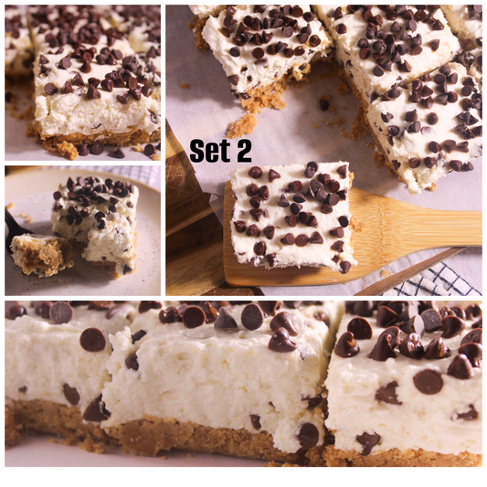 No bake cannoli cheesecake bars