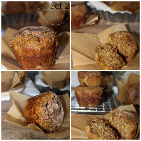 Snickerdoodle banana bread muffins